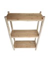 ESTANTERIA MADERA 3 BALDAS 100X40X150 CM