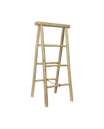 ESCALERA DOBLE MADERA TEKA 50X45X100 CM