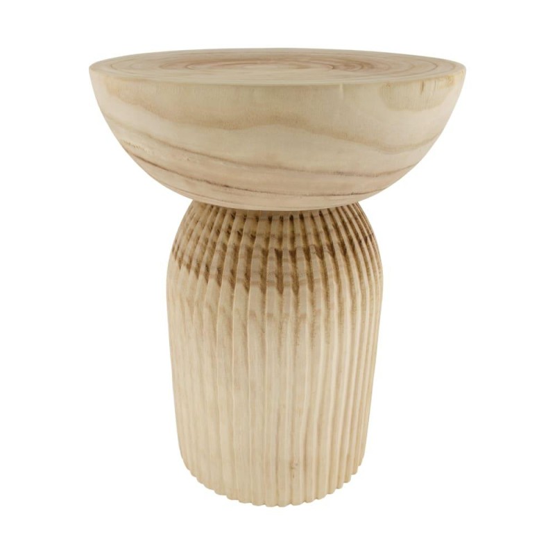 MESA AUXILIAR PAULOWNIA 36X36X48 CM