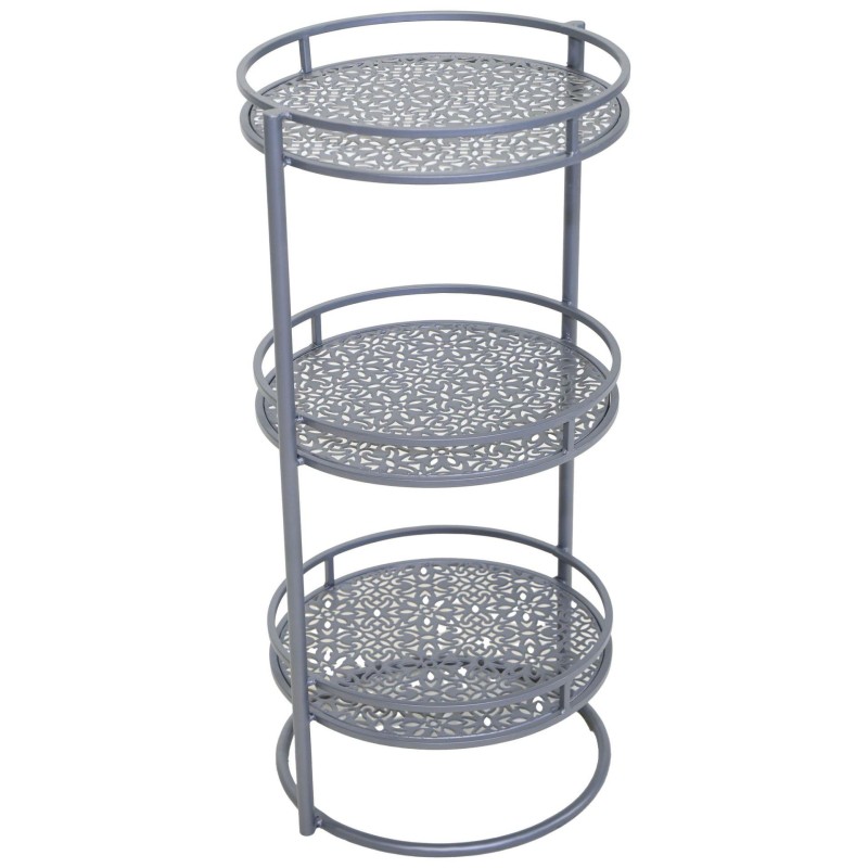 EXPOSITOR METAL GRIS D35X75 CM