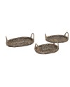 BANDEJA RATTAN OVAL ASAS 35X25X3 CM