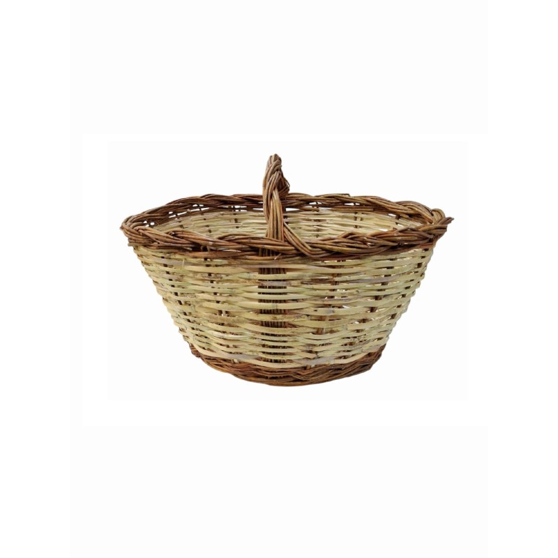 CESTA CAÑA MIMBRE 50X33X25/30 CM