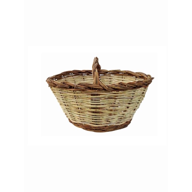 CESTA CAÑA MIMBRE 47X34X23/32 CM