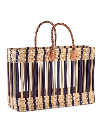 BOLSO JUNQUILLO CALADO NEGRO ASAS LARGAS 43X23X32 CM