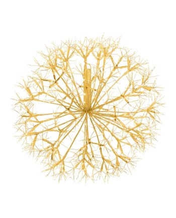 ESFERA CON LUZ RICH CHAMPAGNE D30 CM