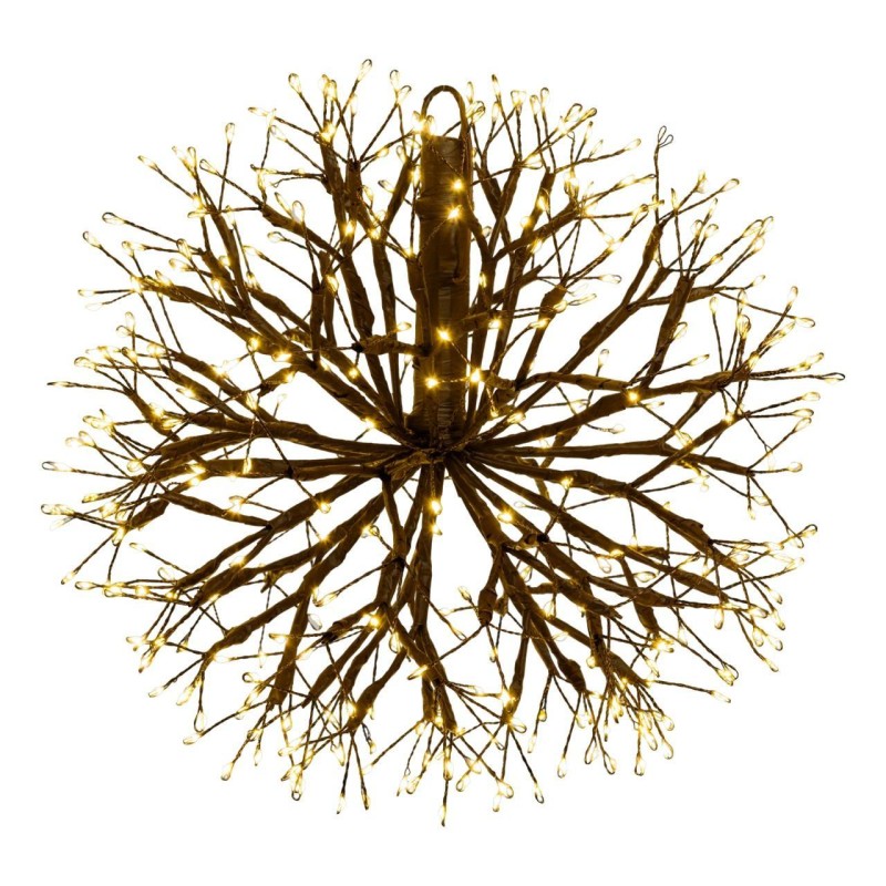 ESFERA CON LUZ RICH MARRON D50 CM