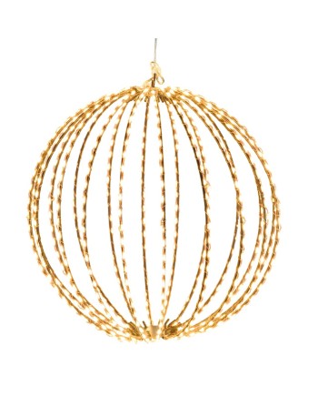 ESFERA CON LUZ METAL D54 CM