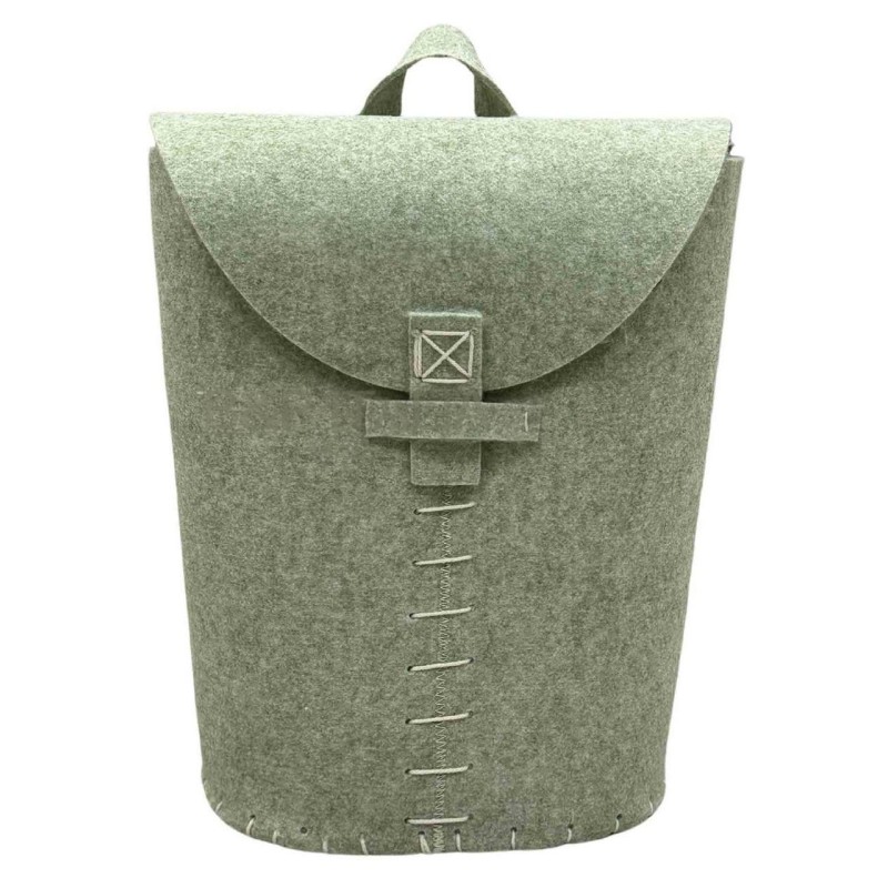 BOLSA FIELTRO VERDE 30X20X40 CM
