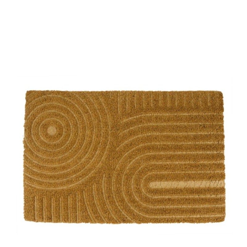 FELPUDO COCO CIRCULOS 59X38X1.5 CM