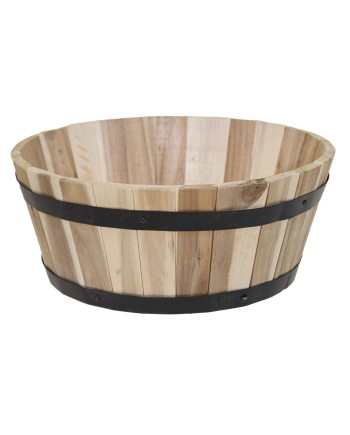 BARRIL ACACIA D40X16 CM