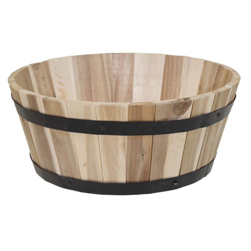 BARRIL ACACIA D40X16 CM