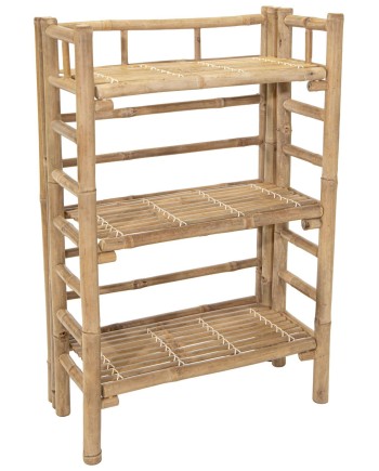 ESTANTERIA BAMBU 56X30X85 CM