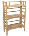 ESTANTERIA BAMBU 56X30X85 CM