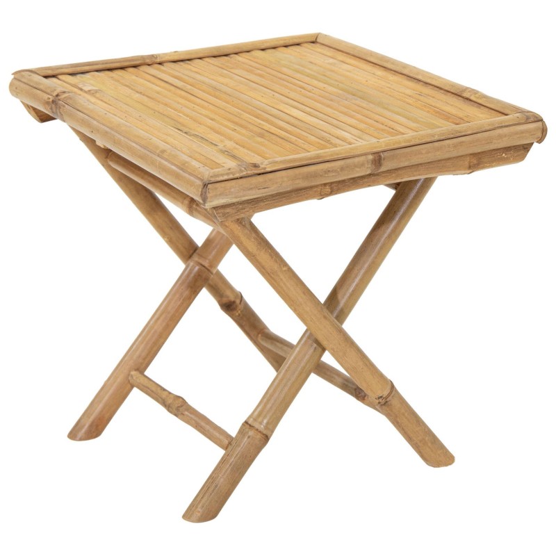 MESA AUXILIAR BAMBU 40X40X40 CM