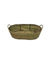 CESTA ESPARTO METAL OVAL 58X33X17 CM
