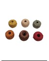 BOBINA CORDEL YUTE COLORES 1.5 MM 60 GR PACK6