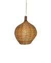 LÁMPARA BAMBÚ TECHO D20X24 CM
