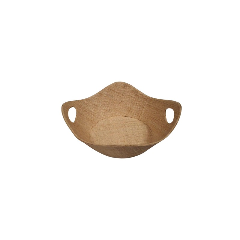 BANDEJA RAFIA REDONDA D23X9 CM