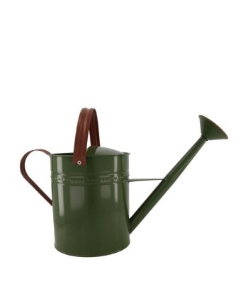 REGADERA METAL VERDE 10L 54x22.5x36cm