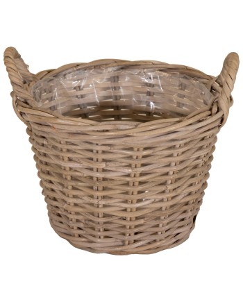 MACETERO RATTAN EVI D20X16 CM