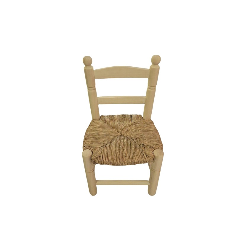 SILLA NIÑO Nº28 ENEA CRUDO 30X28X25/51CM