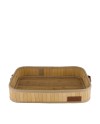 BANDEJA BAMBÚ RECTANGULAR 37X26X7 CM