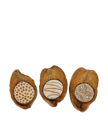 BOWL NATURAL ESMALTADO 9X9X16 CM SURT