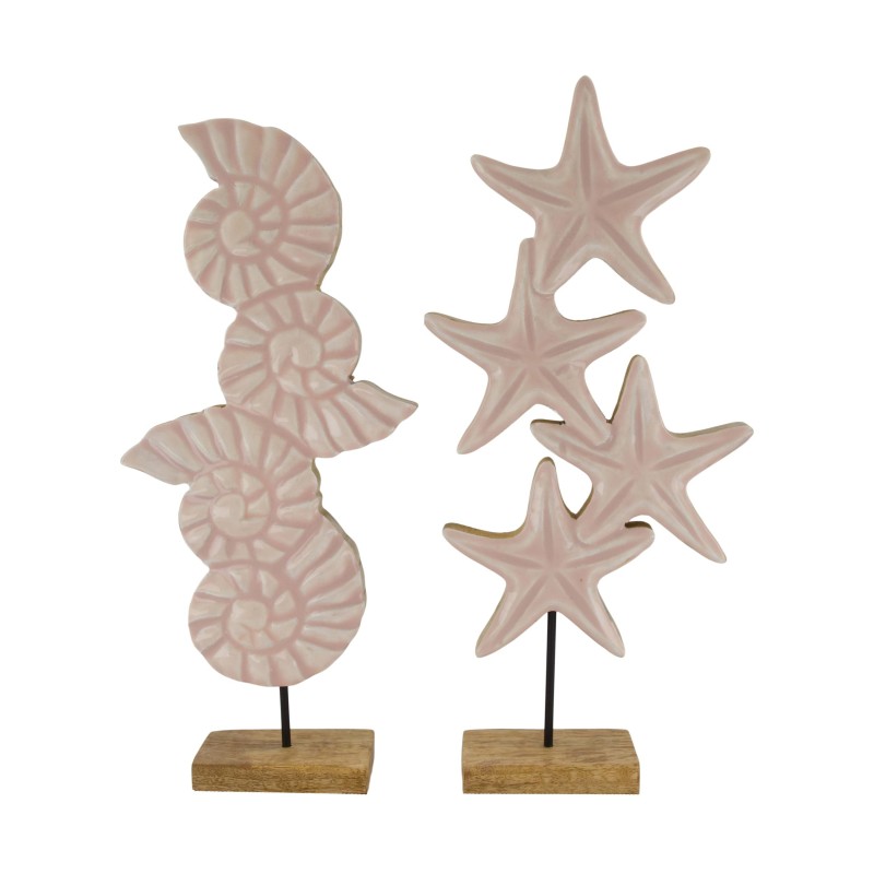 FIGURA MARINERA MADERA ESMALTADA 17X6.5X39 CM SURT