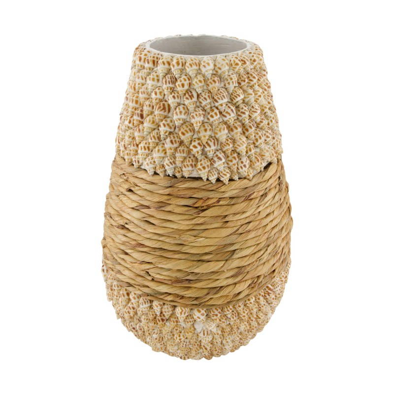 JARRÓN CONCHAS 24X24X40 CM