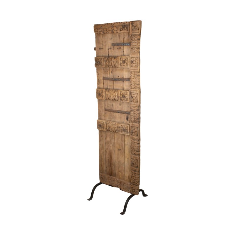 PUERTA MADERA VINTAGE 42X47X190 CM
