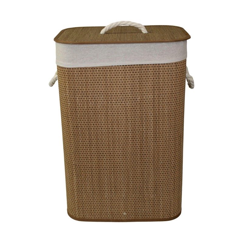 ROPERO BAMBÚ OSCURO 38X28X58 CM