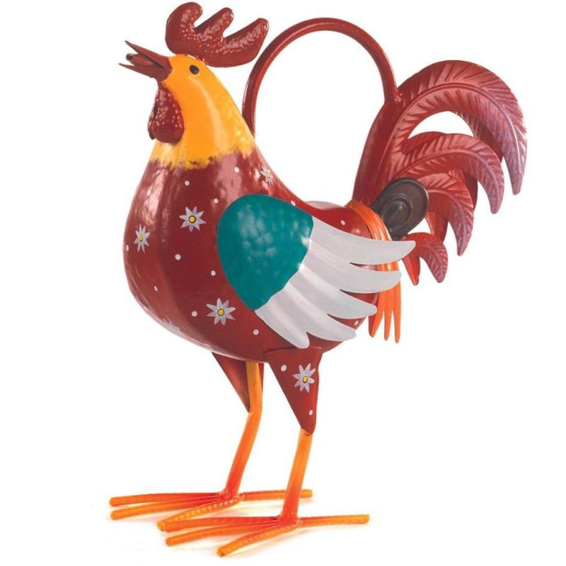 REGADERA GALLO METAL 14X26X29 CM