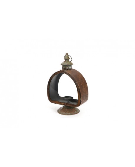 FAROL METAL OVAL OXIDO 26X16X41