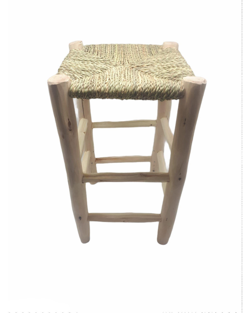 TABURETE CUERDA ALTO 38X38X70 CM