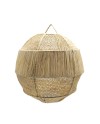 LÁMPARA RAFIA ESFÉRICA D35X35 CM
