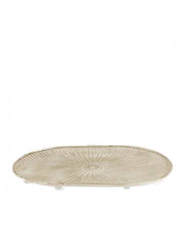 BANDEJA METAL  36.5x23.5x3.5cm