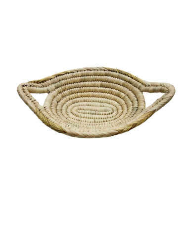 CESTA DE PAN PALMITO 38X24X10 CM