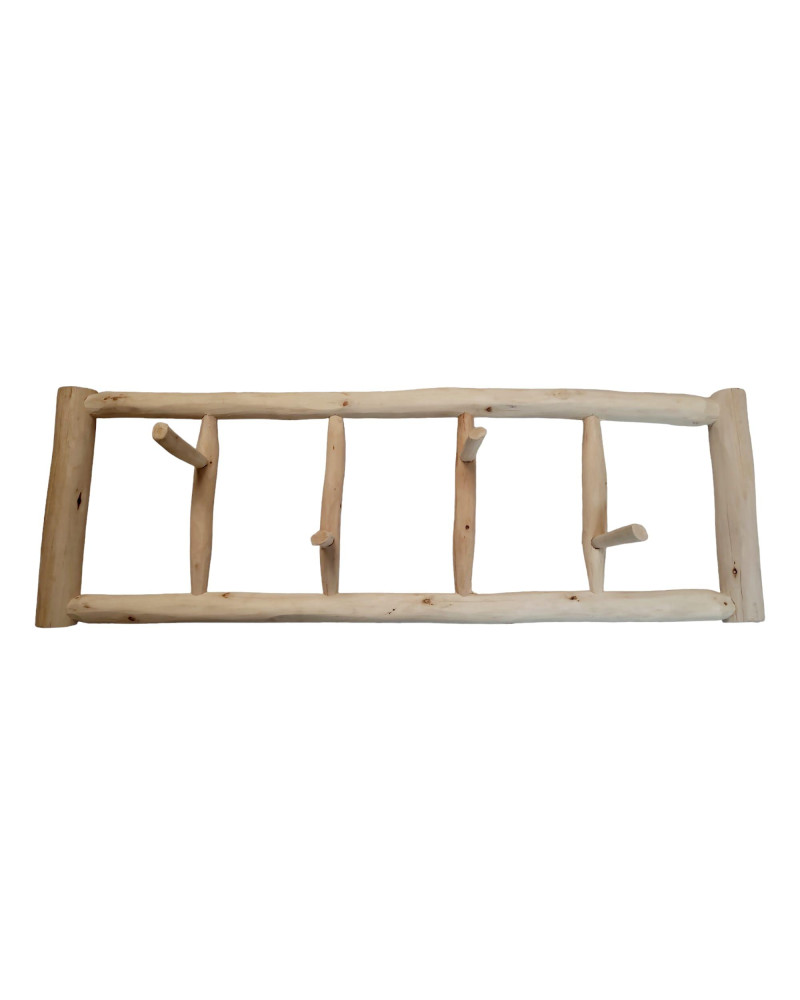 PERCHERO MADERA PARED 110X8X36 CM