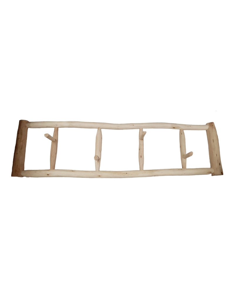 PERCHERO MADERA PARED 130X8X36 CM