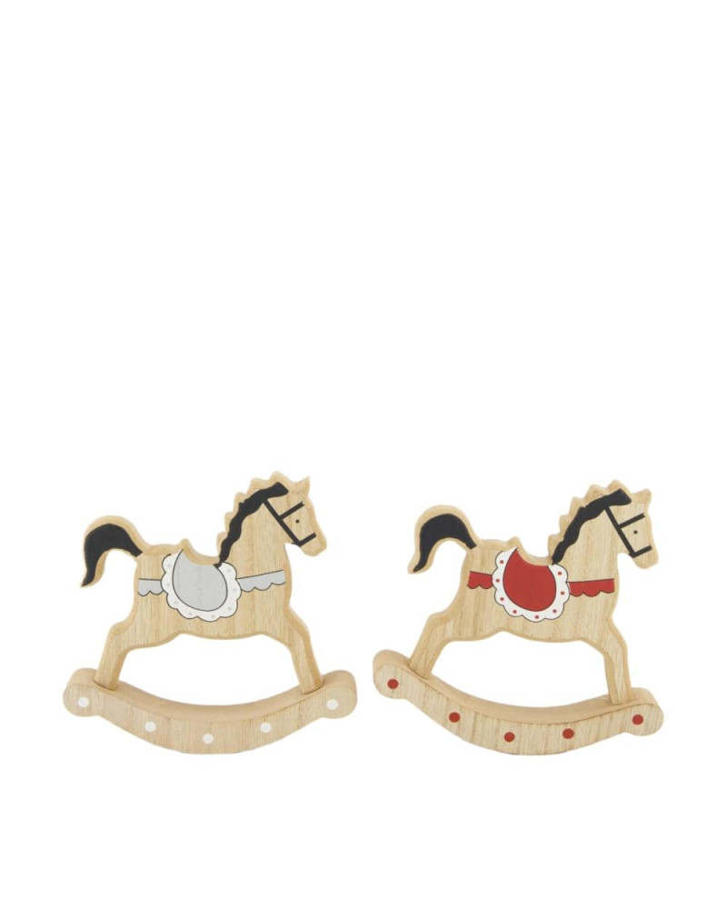 CABALLO BALANCIN SURTIDOS 15X2.6X15 CM