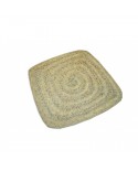 ALFOMBRA ESPARTO CUADRADA 90X90 CM